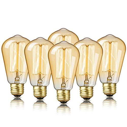 E26 110V Antique Edison Bulb Tungsten/LED Filament Lamp Vintage Home Decor Light